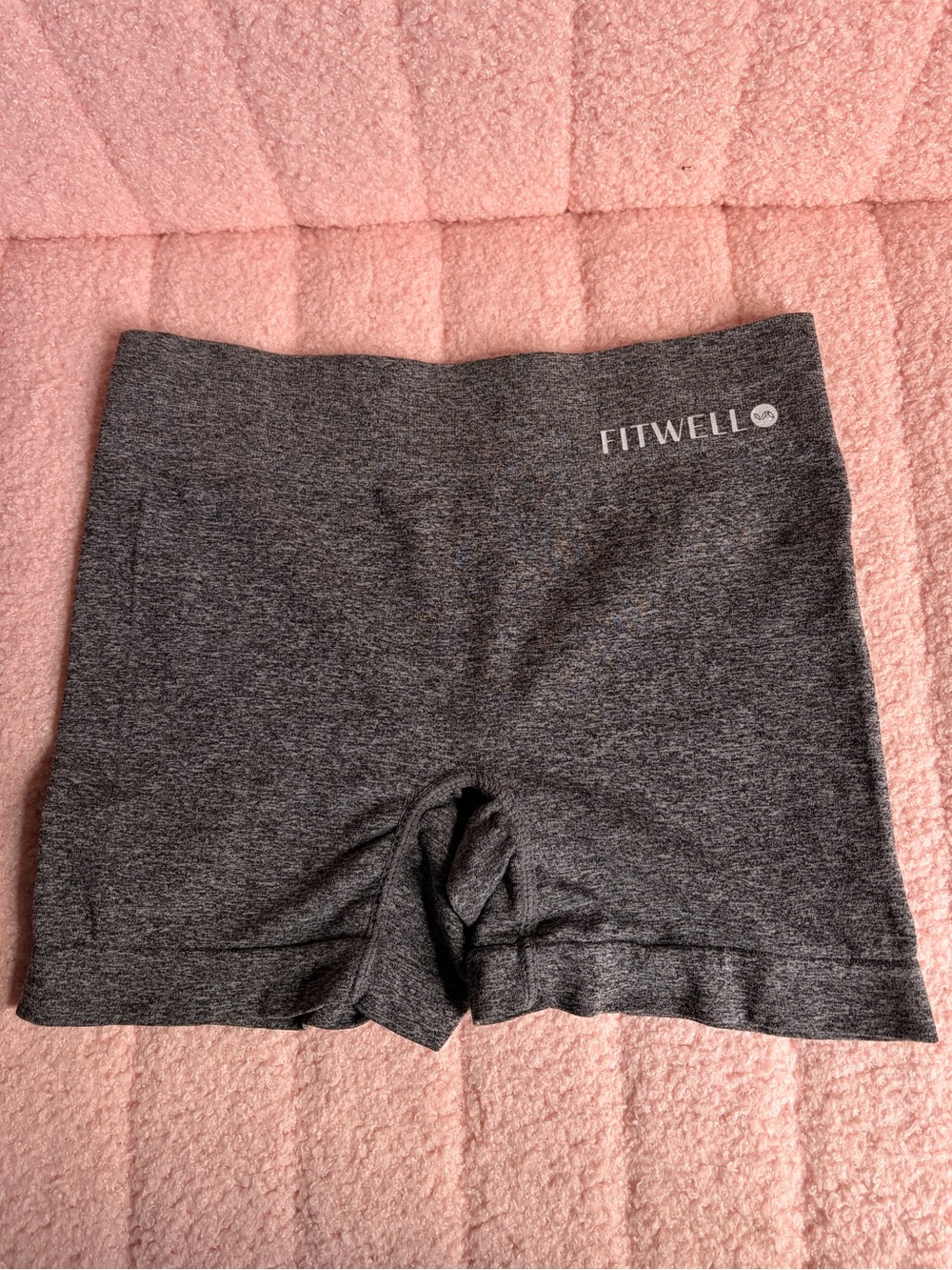 FITWELL Gray Seamless Workout Shorts